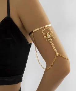 1 Τμχ  Βραχιόλι Scorpion Μπράτσο Δαχτυλίδι