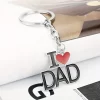 Μπρελόκ "I Love Dad"