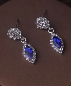 Alternative view of Σετ κοσμημάτων Silver, Κολιέ Και Σκουλαρίκια Γάμου The Bride's