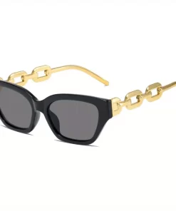 Alternative view of Γυαλιά Ηλίου Cat Eye με Αλυσίδα